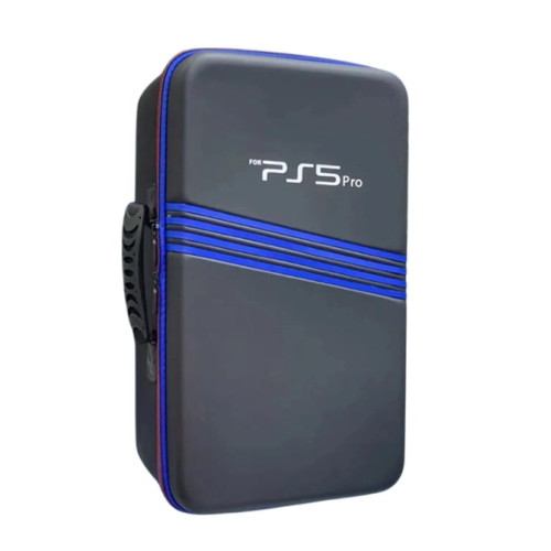 PS5 PRO Travel Bag Hard Shell - BLUE