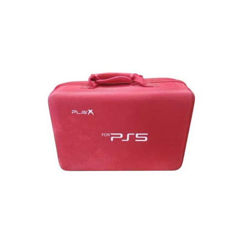 PlayX Travel Storage Handbag for PS5 Slim  - Red