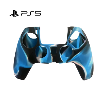 PS5 Rubber Controller Cover - WAVE LITE BLUE