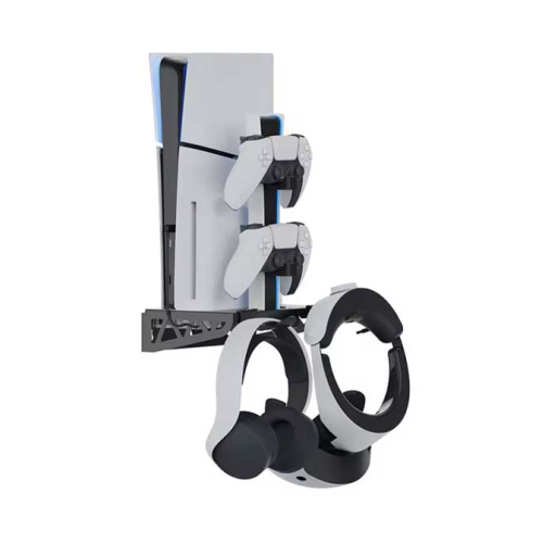 iplay HBP-545 Vertical Charging Station Metal Wall Mount Storage Holder Cooling Fan Stand for PS5 Slim Console