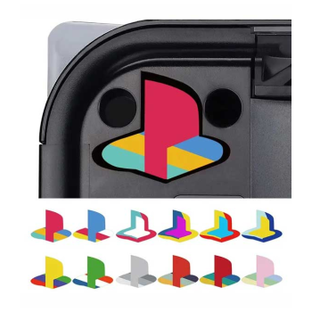 12pcs Power Light Decal For PS5 Console