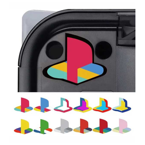 12pcs Power Light Decal For PS5 Console