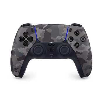 PS5 DualSense Wireless Controller - Gray Camouflage