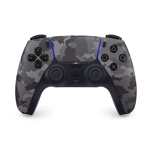 PS5 DualSense Wireless Controller - Gray Camouflage