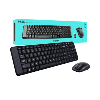 LOGITECH MK220 Wireless Keyboard and Mouse Combo