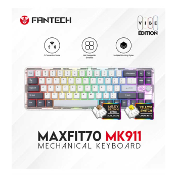 Fantech Maxfit70 MK911 Epic Greyscale - Brown Switch