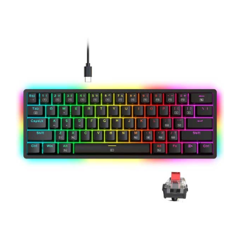 Redragon Akali K642-RGB 60% Hot-Swappable