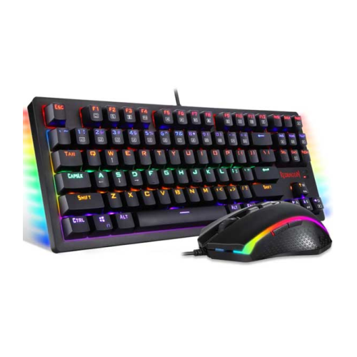 Redragon S113 Gaming Keyboard Mouse Combo Wired Mechanical