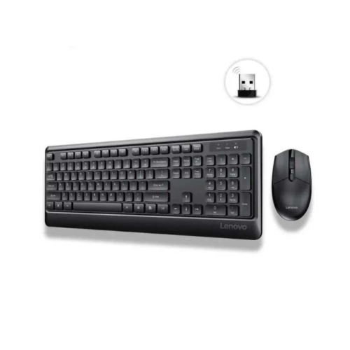 Lenovo KN102 Light & Thin Wireless Keyboard and Mouse Combo
