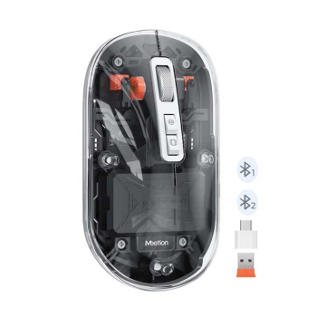 Meetion Black BTM005 Dual Mode 2.4G Bluetooth & Wireless Mouse