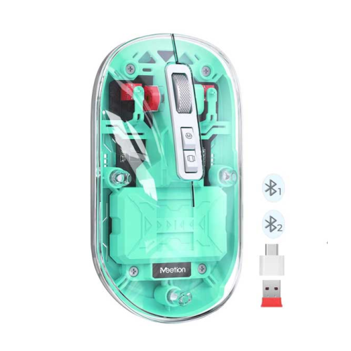 Meetion Green BTM005 Dual Mode 2.4G Bluetooth & Wireless Mouse