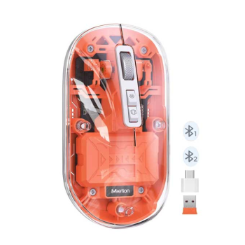 Meetion Orange BTM005 Dual Mode 2.4G Bluetooth & Wireless Mouse