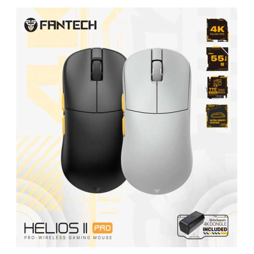Fantech Black Helios II VD3V3 Pro 4K Wireless