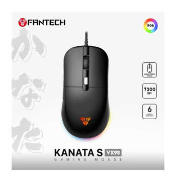Fantech Kanata VX9S Gaming Mouse - Black