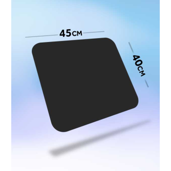 Black Mouse Pad ( Large Size )