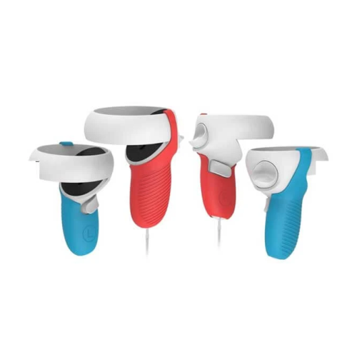 DOBE Oculus VR Quest 2 Controller Silicone Case - Red & Blue
