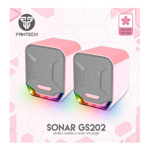 Fantech Sonar GS202 Gaming Speaker ( Pink )