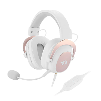 Redragon H510 Zeus Wired Gaming Headset - Pink