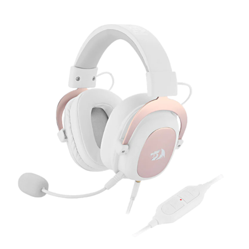 Redragon H510 Zeus Wired Gaming Headset - Pink