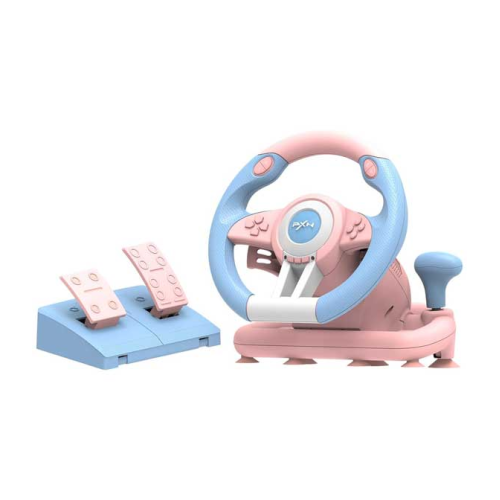 PXN V3 Pro Racing Wheel - Pink & Blue