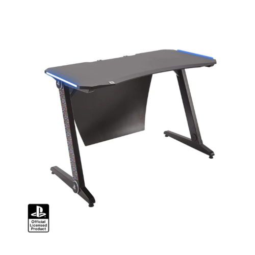 Xrocker Official Playstation Gaming Desk Led Lights Pc Office Workstation Borealis Rgb