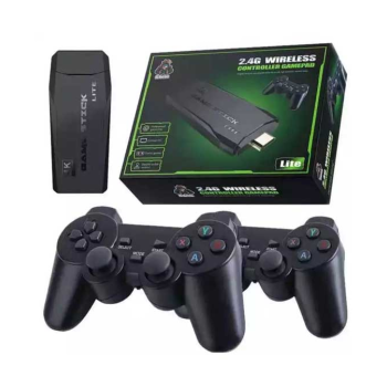 M8 Video Game Console 2.4G Double Wireless Controller Gamepad
