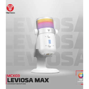 MCX03 Leviosa Max Condenser Microphone - White