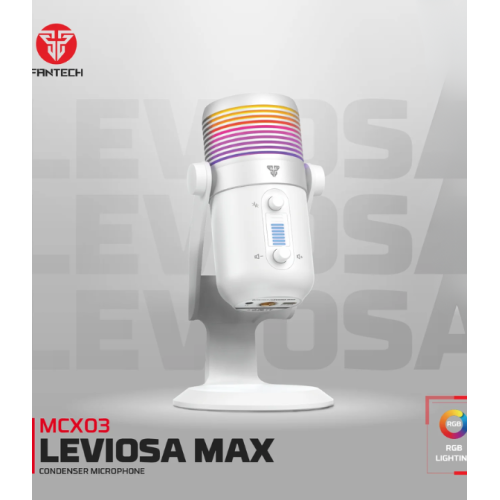 MCX03 Leviosa Max Condenser Microphone - White